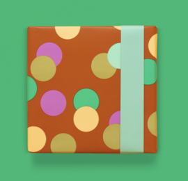 Cadeaupapier | Big Confetti - Mint