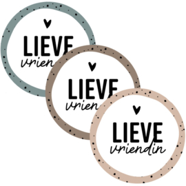 Stickers | Lieve vriendin