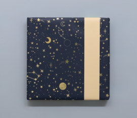 Galaxy | Midnight blue - Gold foil