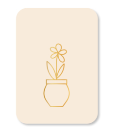 Mini kaart | Bloempot