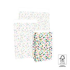Blokbodemzak | Small confetti