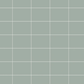 Blokbodemzak | Grid - blue/green
