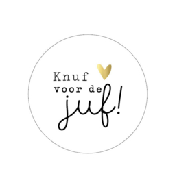 Sticker | Knuf voor de juf