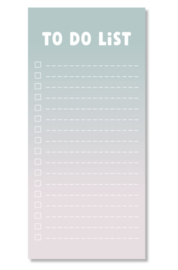 Notitieblok | To do lijstje