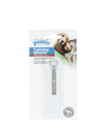 Pawise Dog Training Whistle Zilver