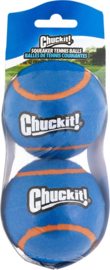 Chuckit Squeaker Tennis ball Large 2 pack