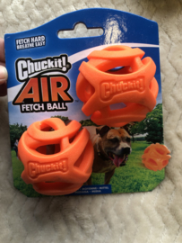 Chuckit Breathe Right Fetch Ball Medium 2 stuks