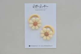 Haarelastiekjes Mae beige - 2 stuks