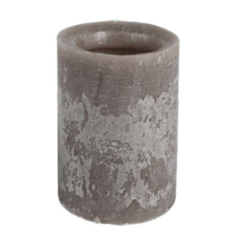 Kaars Windlicht Taupe