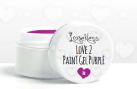 Love 2 Paint Gel Purple 7ml (Oude Verpakking)