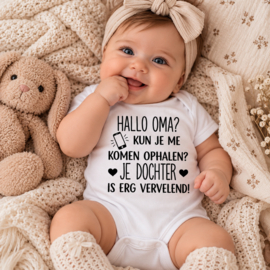 Hallo oma?