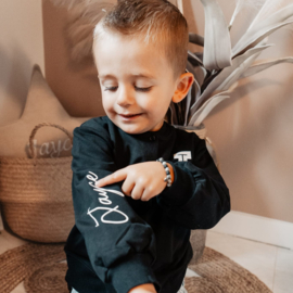Jacket met hoofdletter & naam