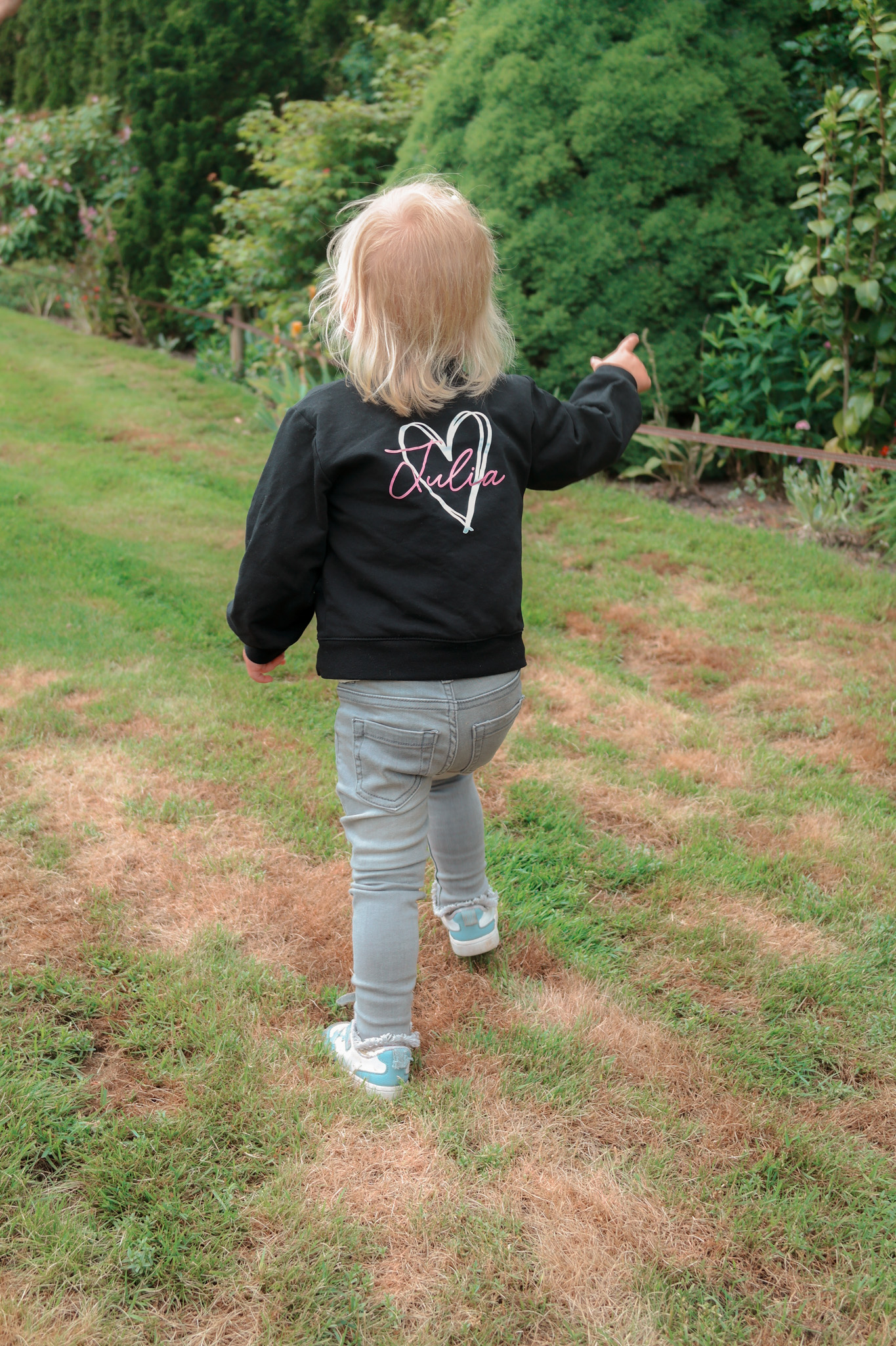 Jacket met hartje & naam
