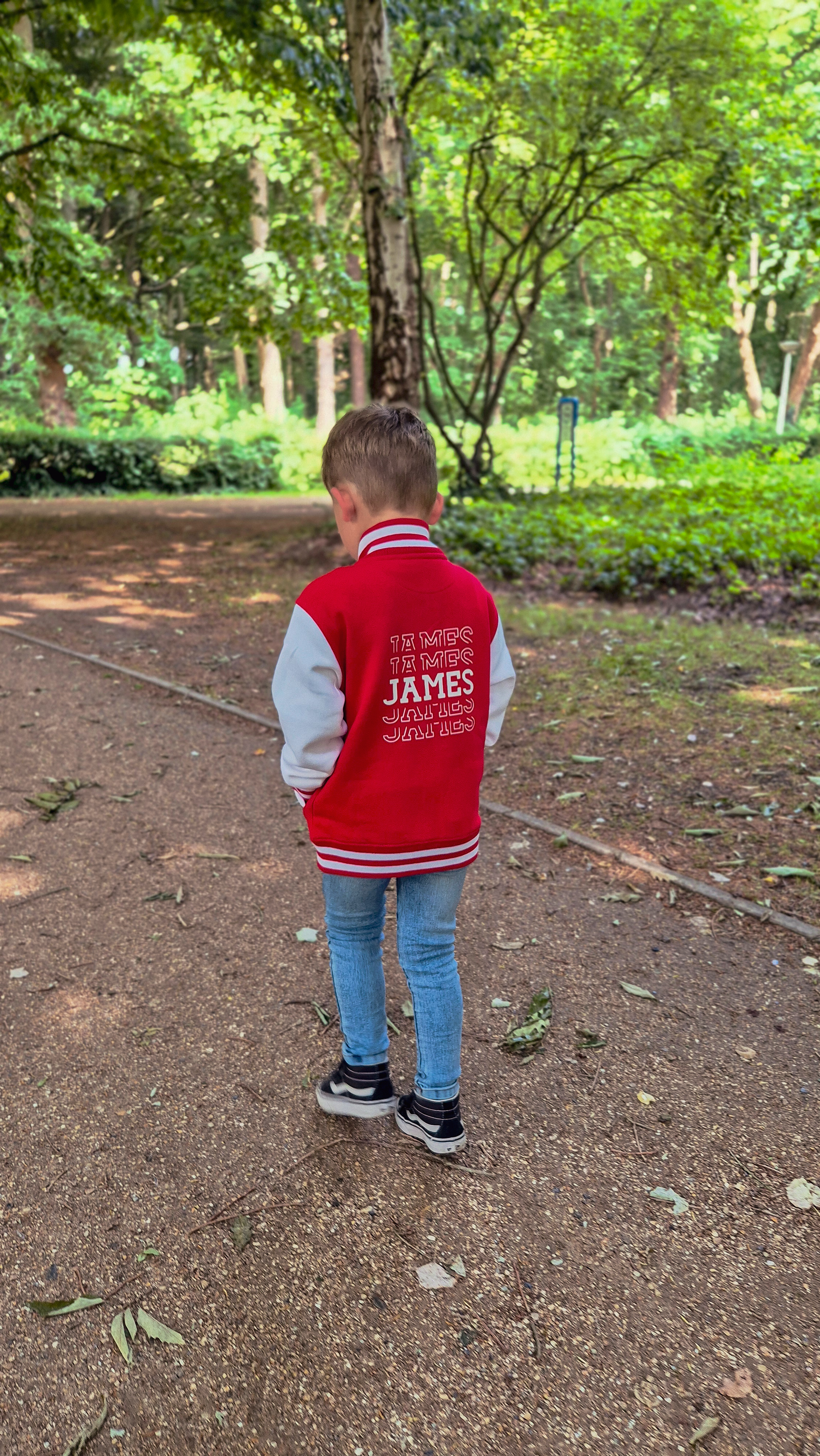 Jacket met naam
