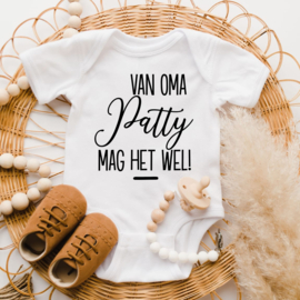 Van oma mag het wel!