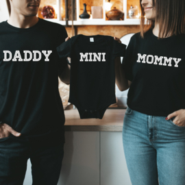Daddy, mini & mommy
