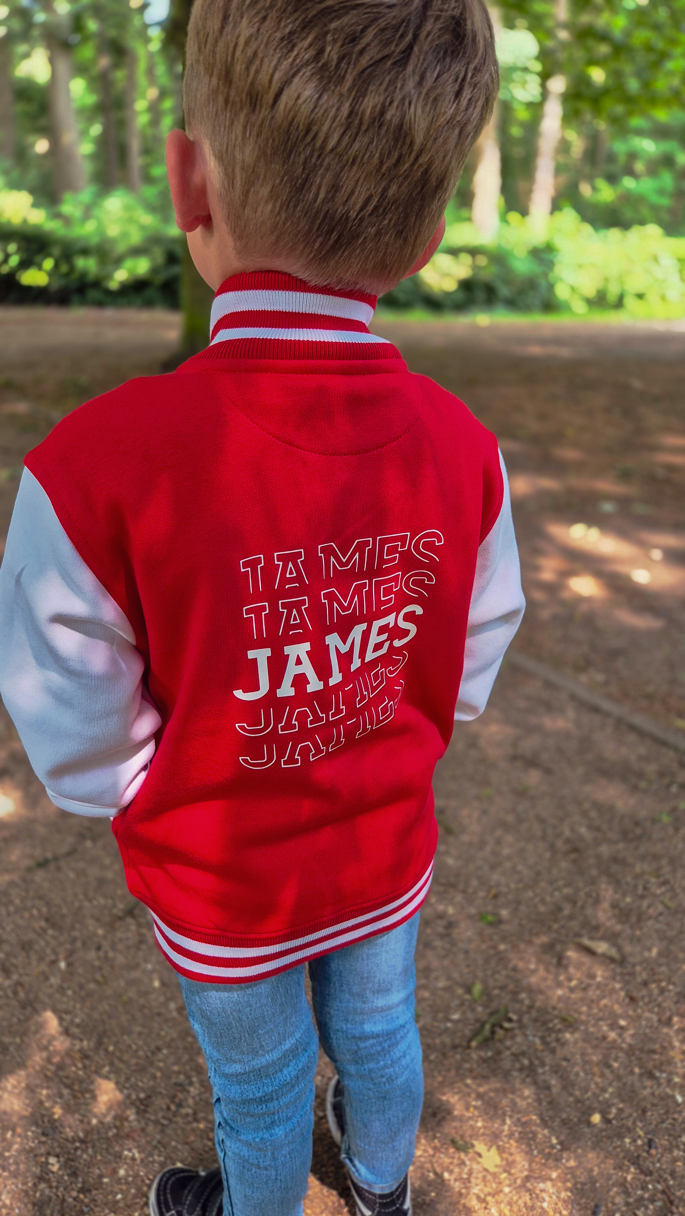 Jacket met naam