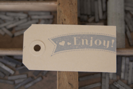 Labels | Enjoy | zilver