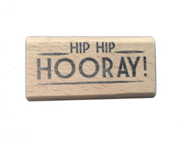 Stempel verjaardag | Hip Hip Hooray!