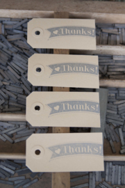 Labels | Thanks | zilver