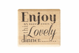 Stempel bruiloft | Enjoy this lovely dinner