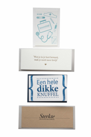 Kaarten condoleance set | voor jou