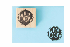 Stempel geboorte | It's a boy