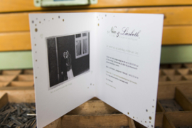 Trouwkaart | 60 jaar getrouwd diamant| 14 x 14 cm |  geprint