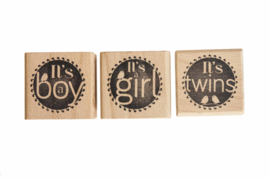 Stempel geboorte | It's a girl