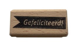 Stempel | Gefeliciteerd!