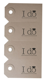 Labels | I do | zwart