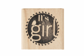 Stempel geboorte | It's a girl