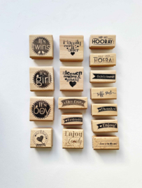 Stempel | Kies & mix | 3 stempels voor