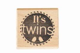 Stempel geboorte | It's twins