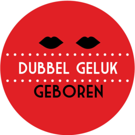 Geboorte sluitzegels | Tweeling | Lippen | rood