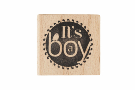 Stempel geboorte | It's a boy