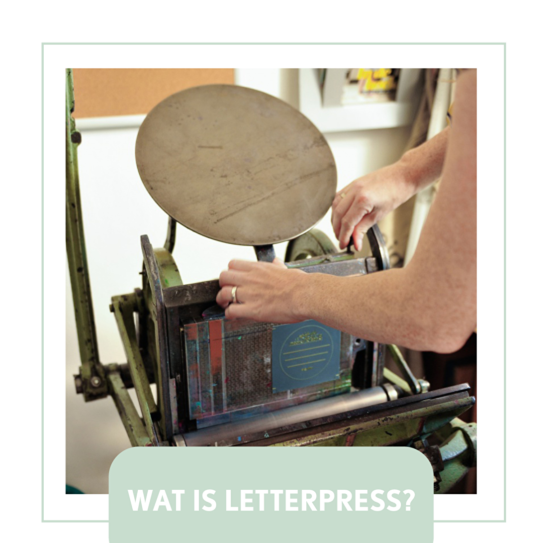 wat is letterpress? geboortekaartje of trouwkaart, goedkoop,