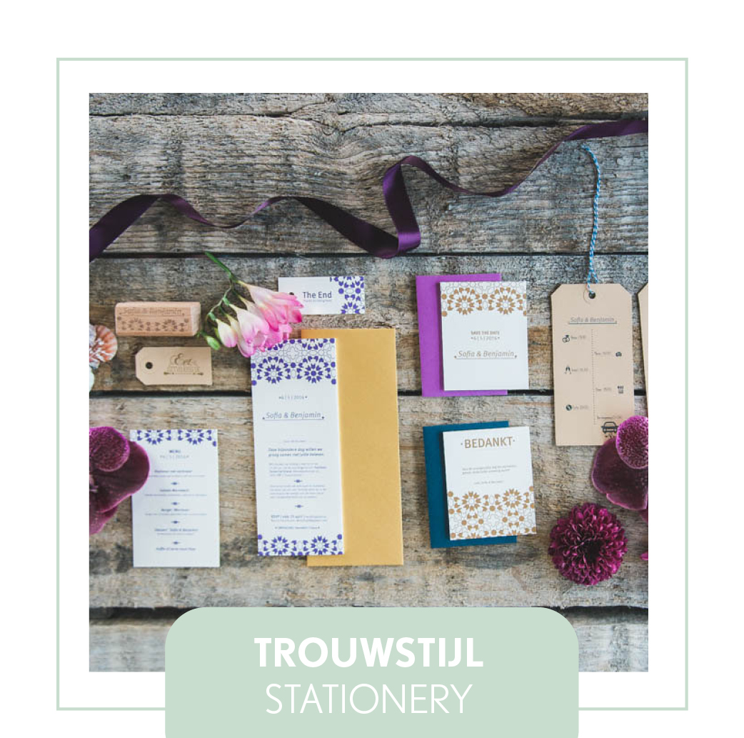 trouwkaarten stationery trouwstijl letterpress uniek vintage goedkoop