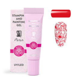 Stamping and Painting Gel No.04 Red