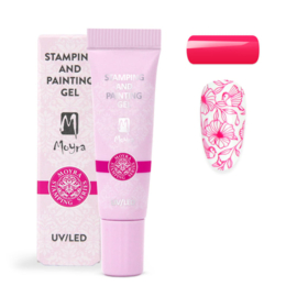Stamping and Painting Gel No.13 Vivid Pink