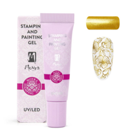 Stamping and Painting Gel No.20 Gold
