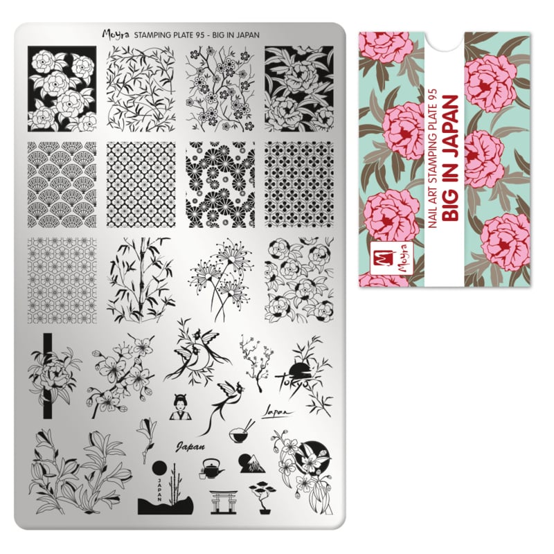 Moyra Stamping Plate 95 Big In Japan