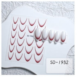 Sticker Smile Line sd-1932