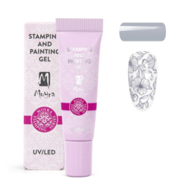 Stamping and Painting Gel No.17 Grey
