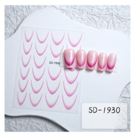  Sticker Smile Line sd-1930