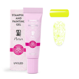 Stamping and Painting Gel No.10 Vivid Yellow
