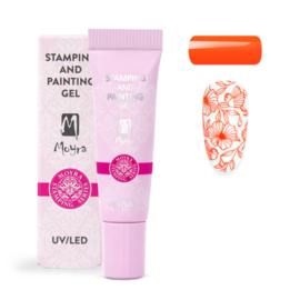 Stamping and Painting Gel No.11 Vivid Orange