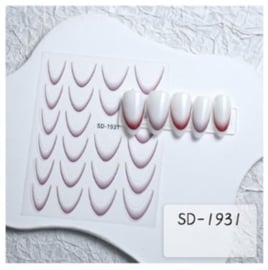  Sticker Smile Line sd-1931