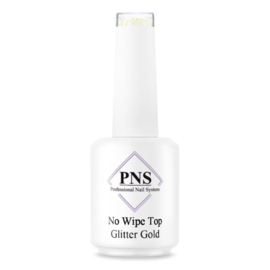 No Wipe Top Glitter Gold