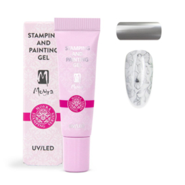 Stamping and Painting Gel No.08 Silver